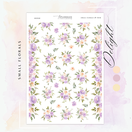 Delight - Small Florals & Trim