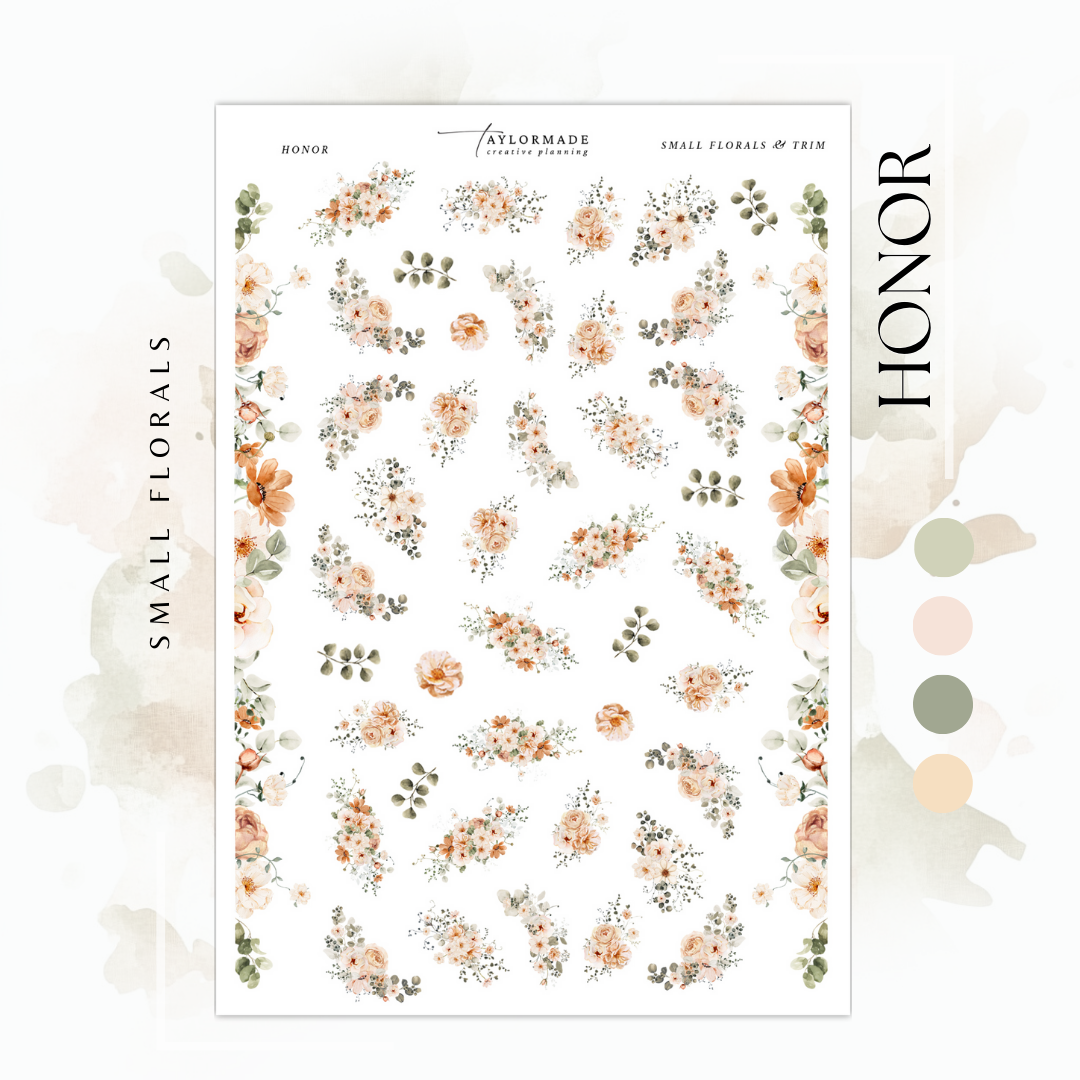 Honor - Small Florals & Trim