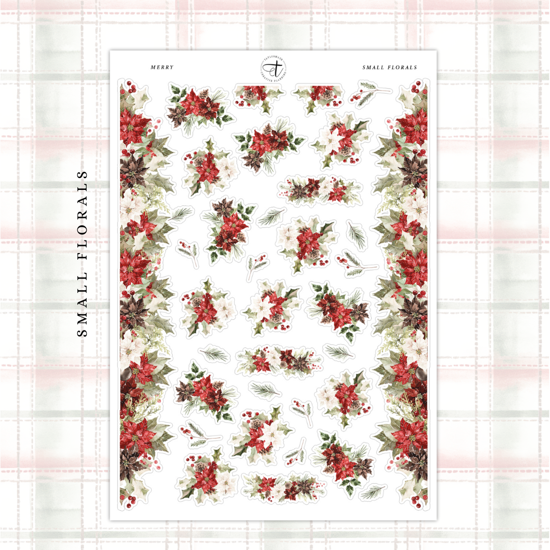 Merry - Small Florals & Trim