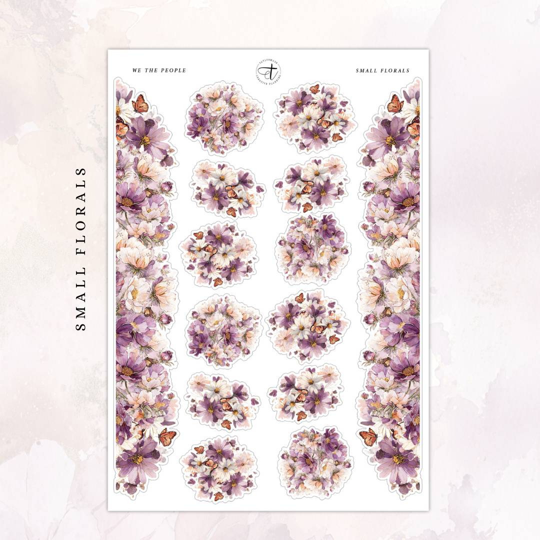 We the People - Small Florals & Trim