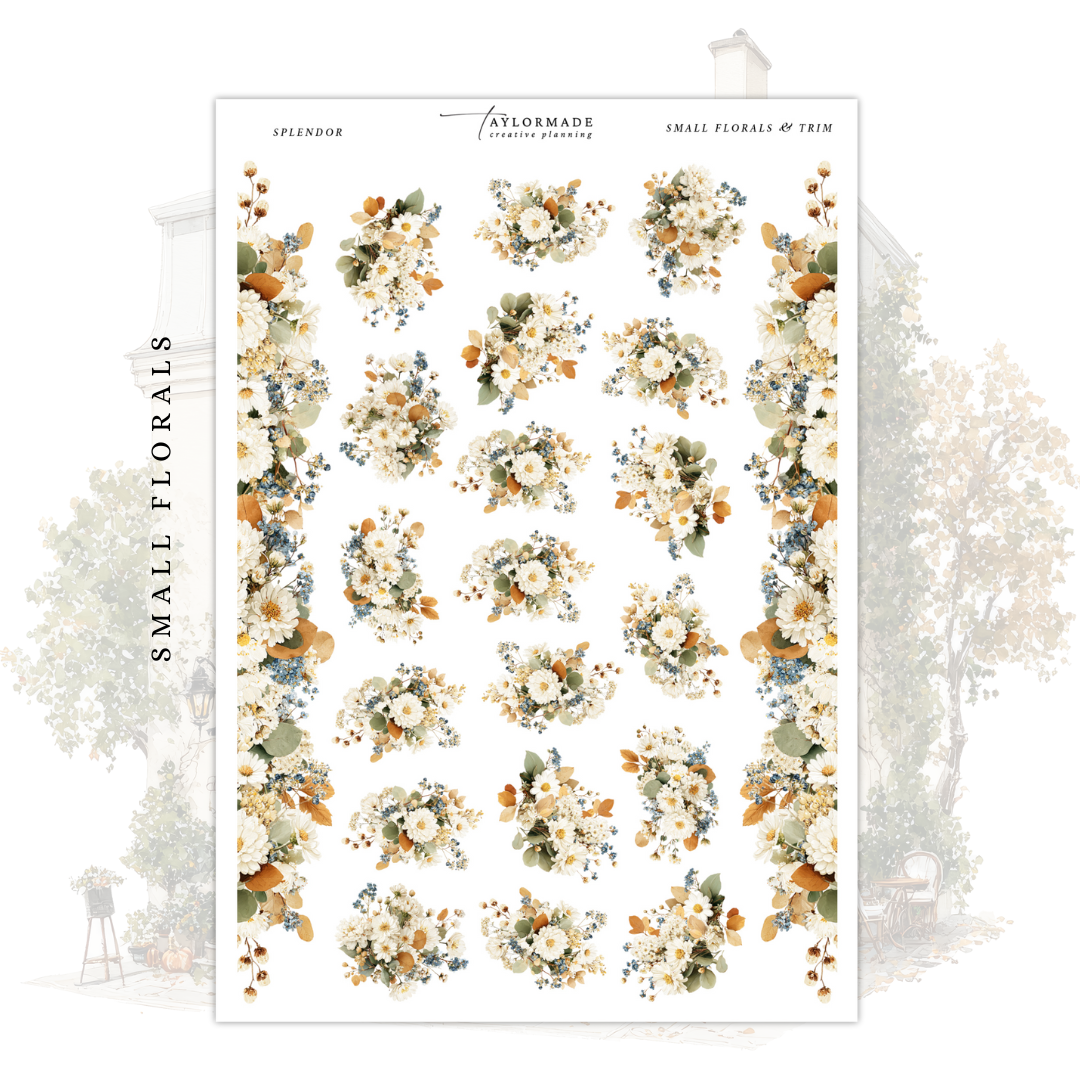 Splendor - Small Florals & Trim