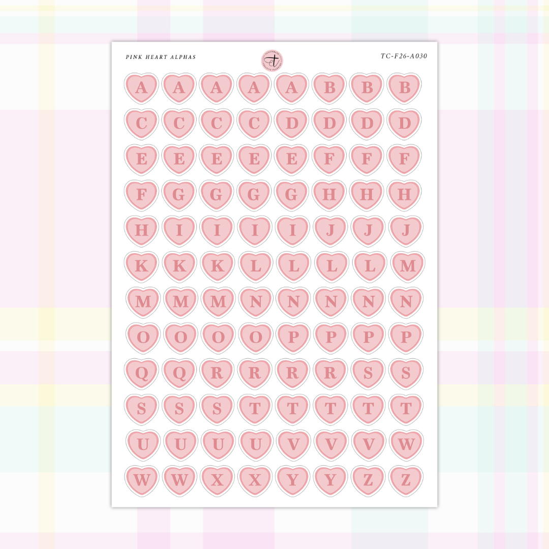Pink Heart Alphas
