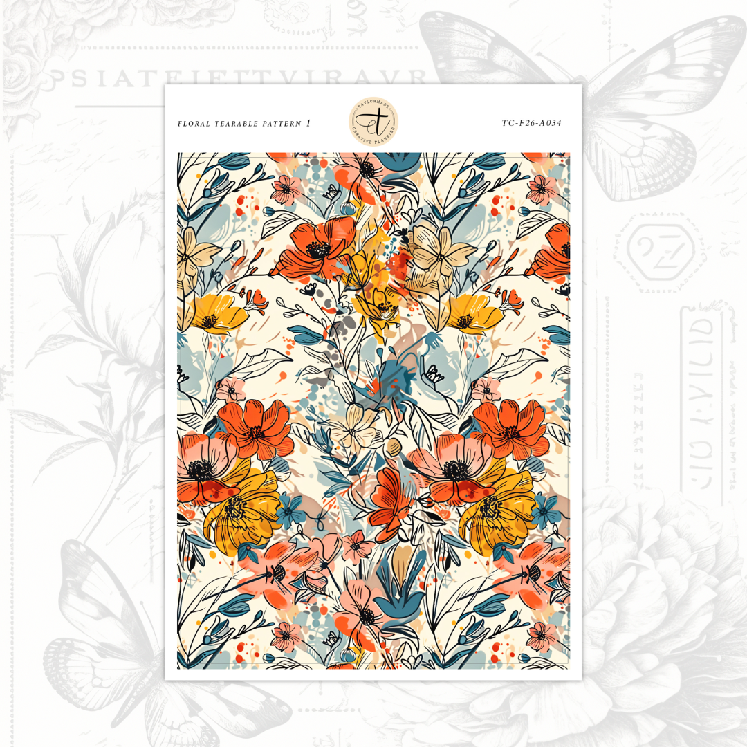 Floral Tearable Pattern 1