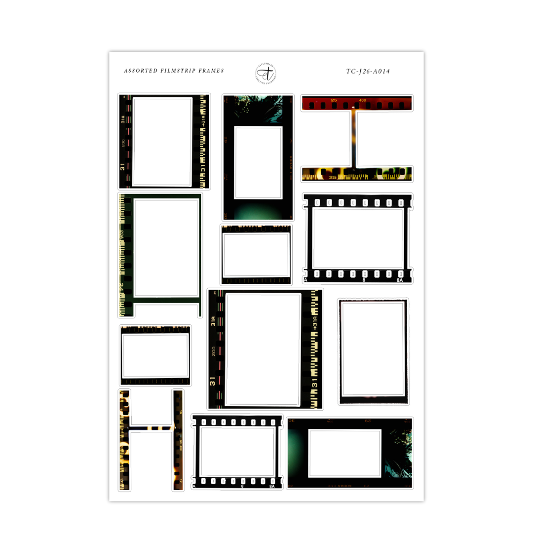 Assorted Filmstrip Frames
