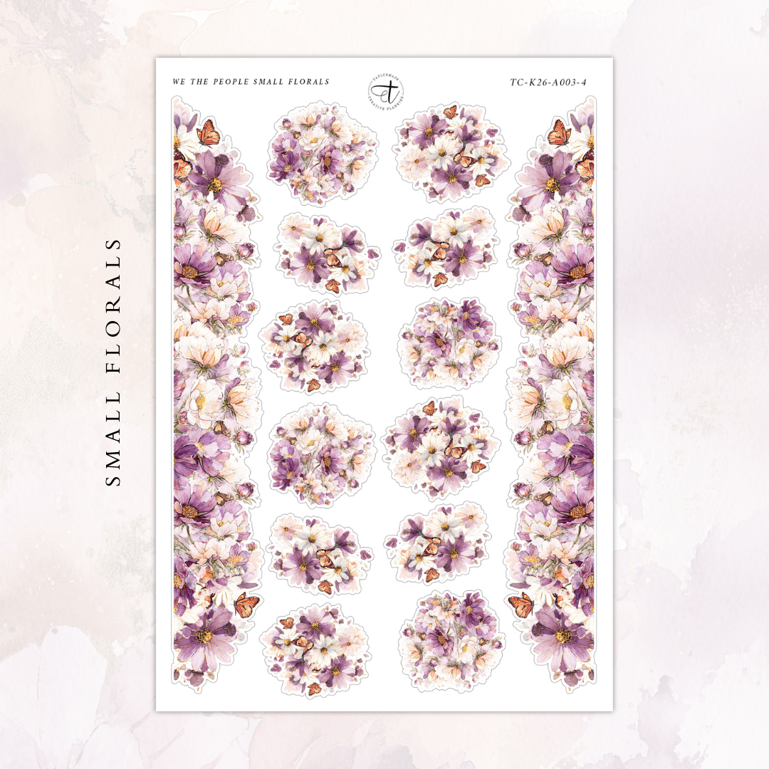 We the People - Small Florals & Trim