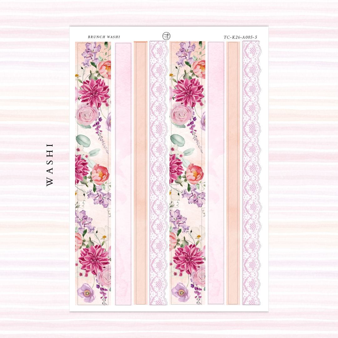 Brunch Washi Strips