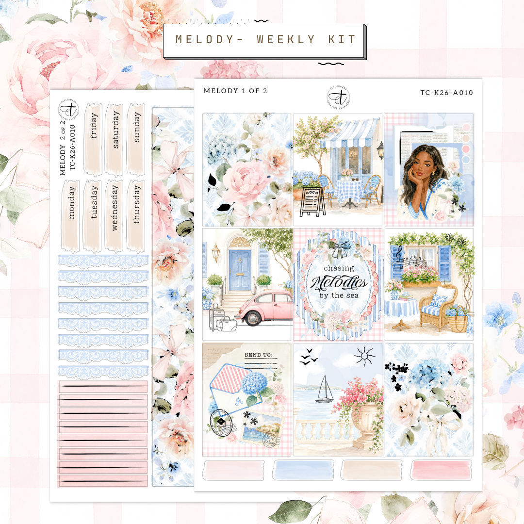 Melody  (2 Page Weekly Kit)
