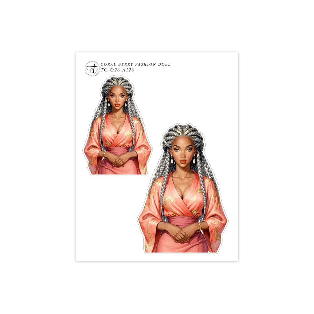 Coral Berry Fashion Doll