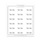 S245 - To Do Typewriter Font
