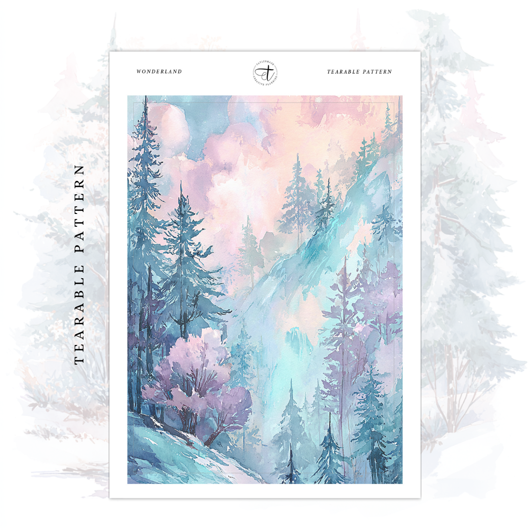 Wonderland - Tearable Pattern