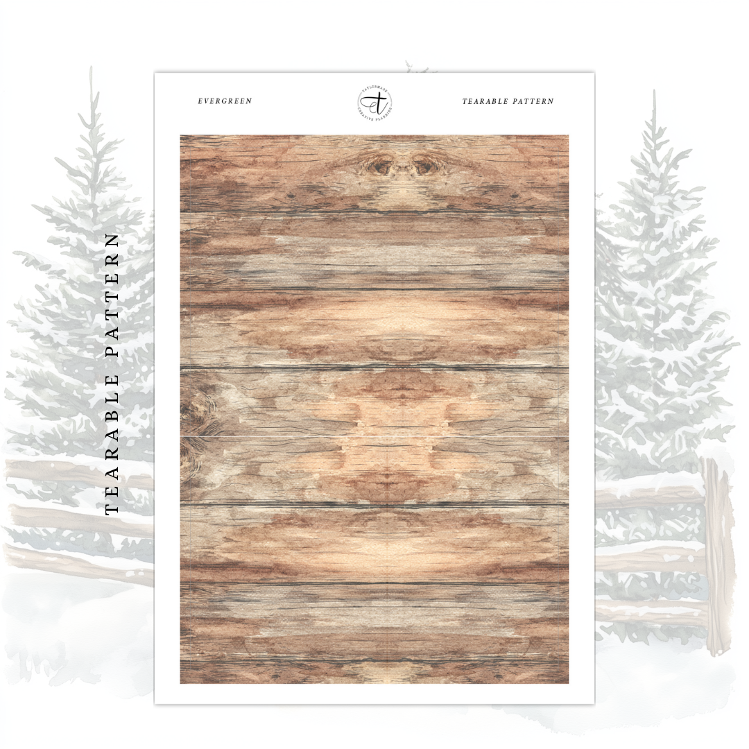 Evergreen - Tearable Pattern