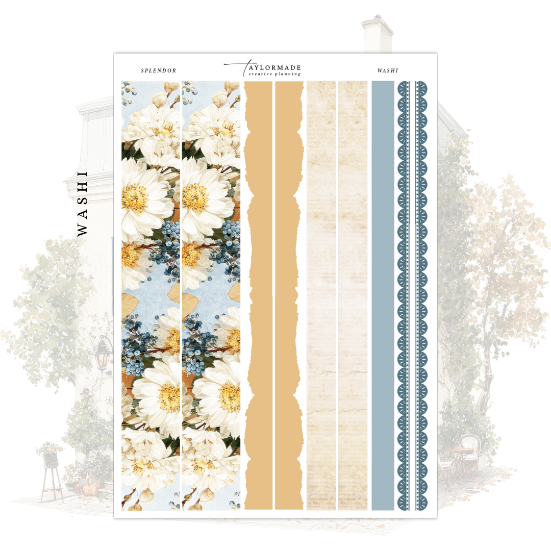 Splendor - Washi Strips