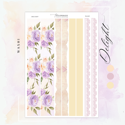 Delight - Washi Strips