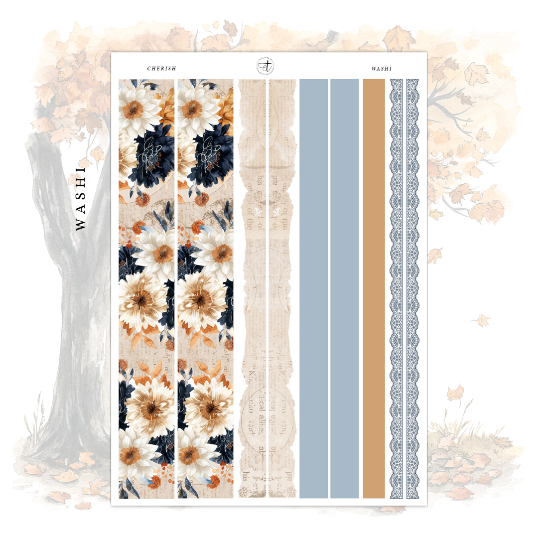 Cherish - Washi Strips