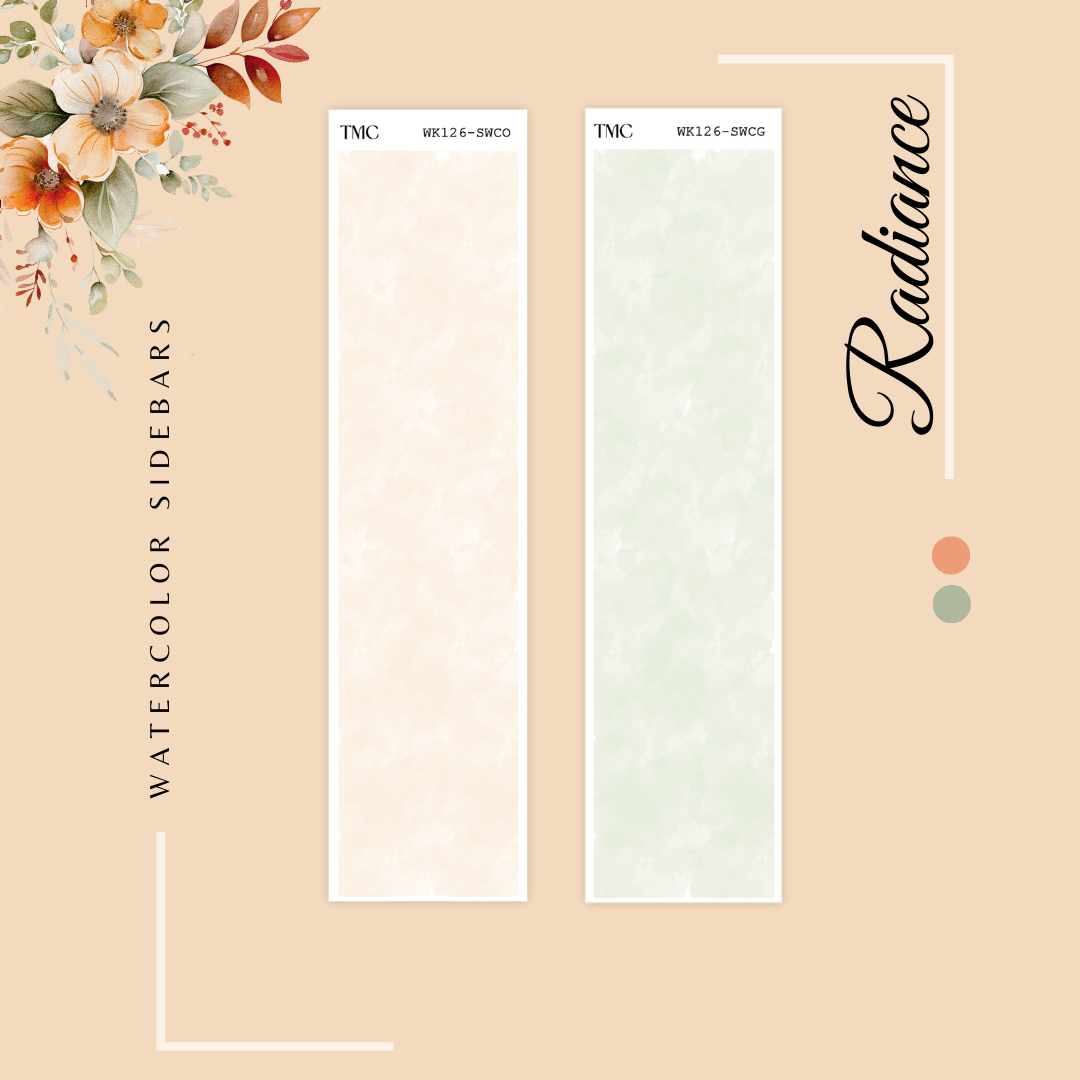 WK126 - Watercolor Sidebar - Radiance Add-On Sheet