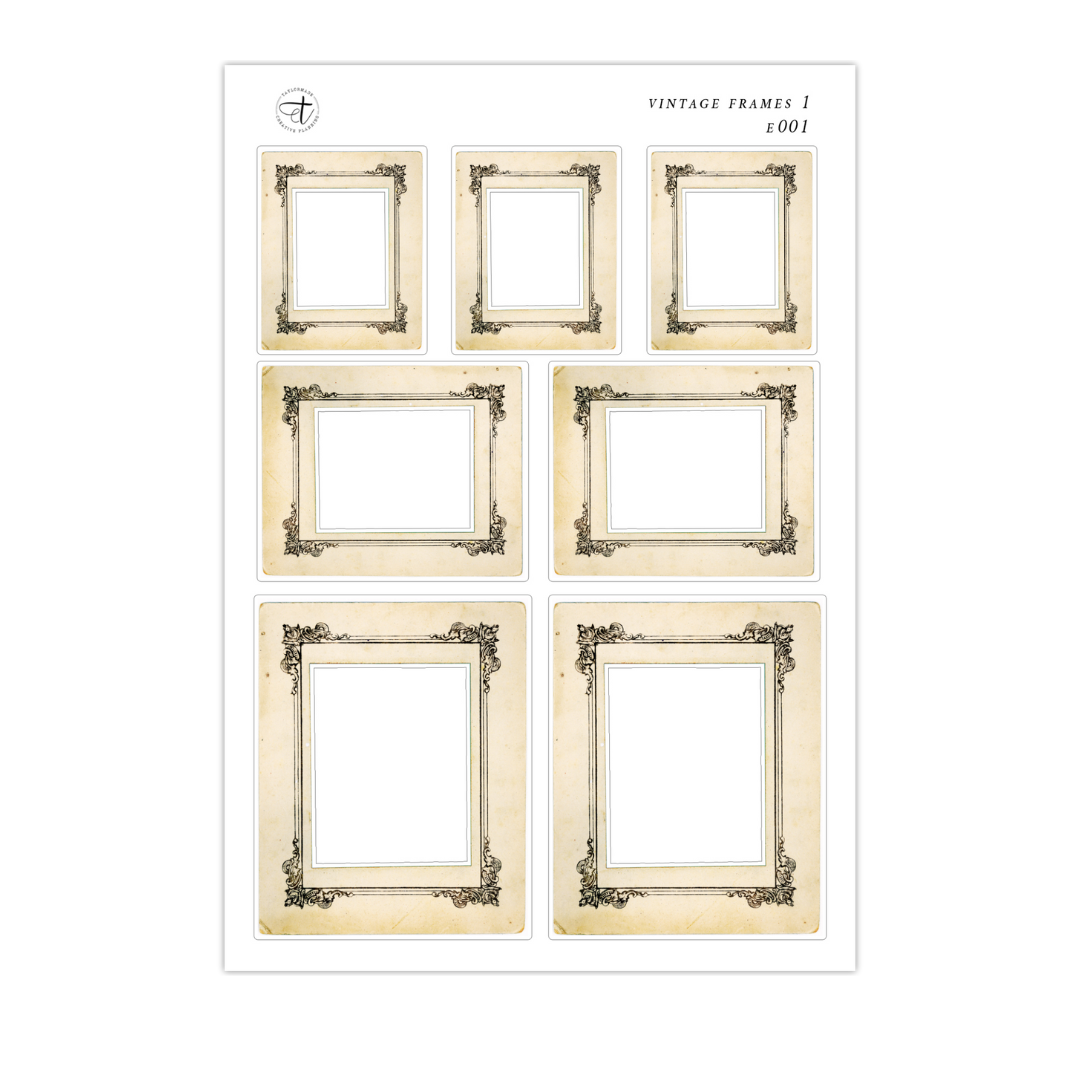 E001 - Vintage Frames 1
