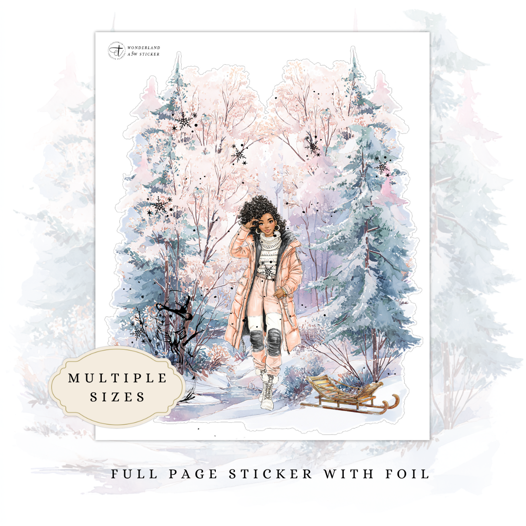 Wonderland - Full Sheet Sticker